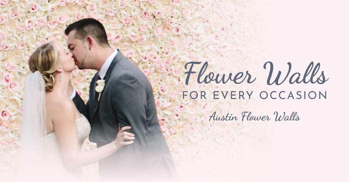 Austin Flower Walls Uniquely Designed Floral Backdrops